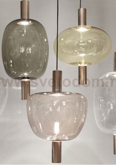 Подвесной светильник Riflesso SP 3 amethyst/gold