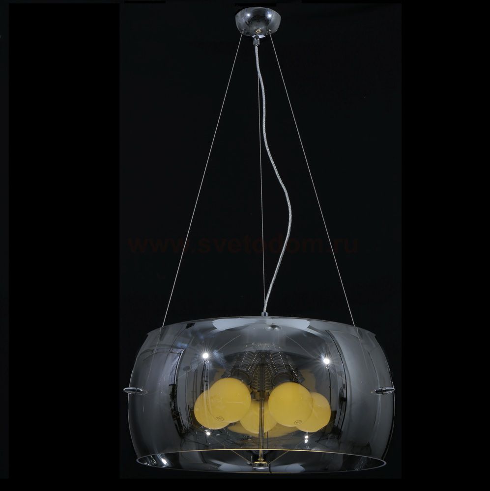 Светильник подвесной Crystal Lux STYLE SP5 SMOKE (3090/205)