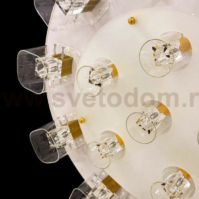 SVR-1600-16FG VELANTE  светильник потолочный, G4, 8х20W