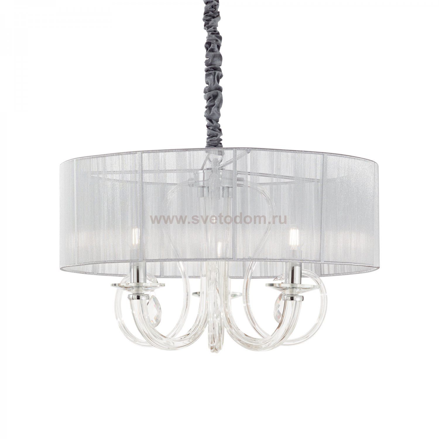 Подвесной светильник Ideal lux SWAN SP3 ARGENTO (208497)