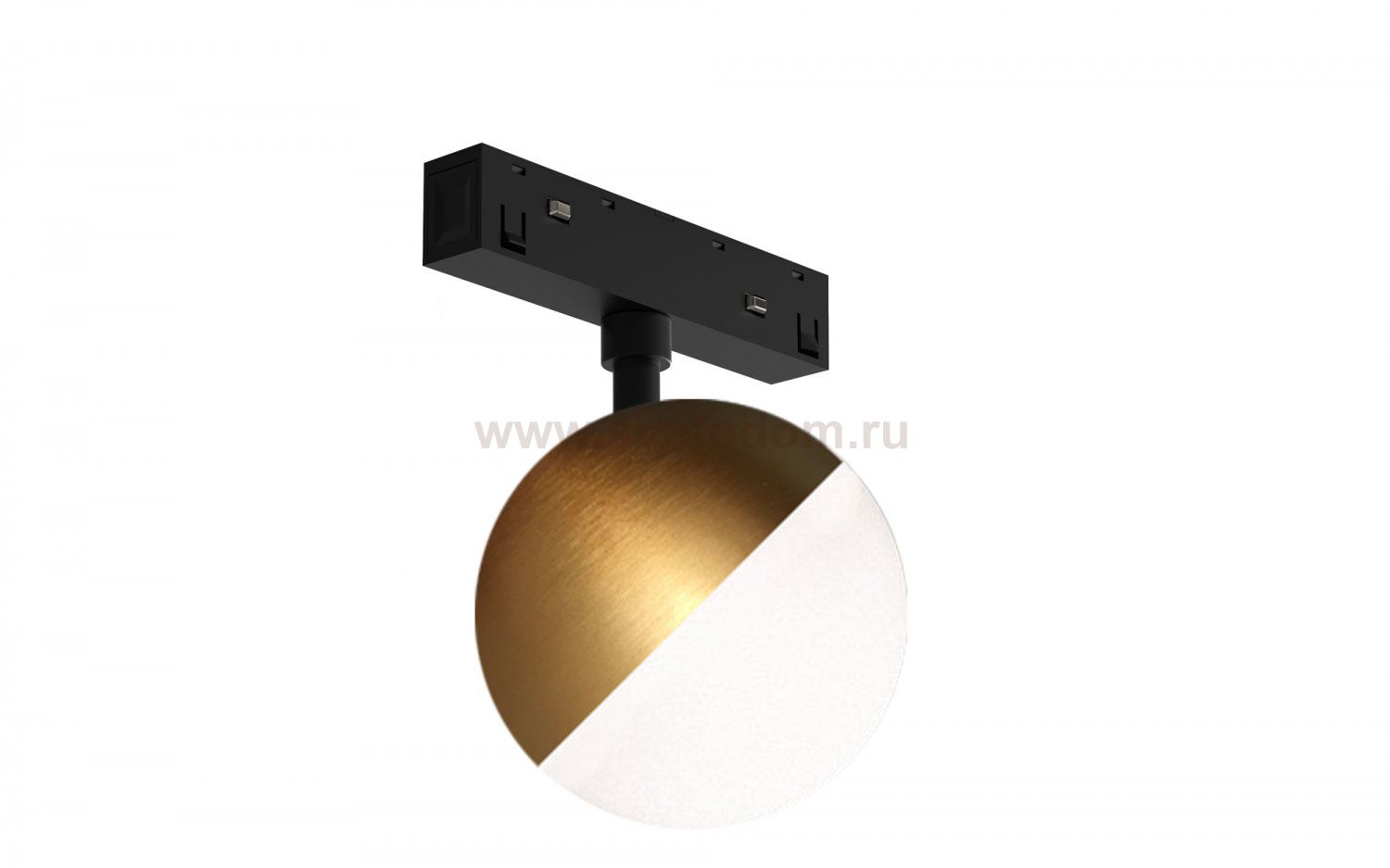 Светильник-шар металл+стекло, серия SY-LINK, Латунь, 10Вт, IP20, Теплый белый (3000К) SY-LINK-SFBR-10-NW