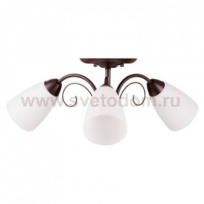 Светильник потолочный Simple-CL40E14*3WN металл,пластик E14*3*60W