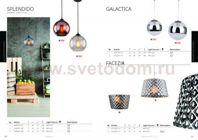 Светильник подвесной Arte lamp A4285SP-1AC Splendido