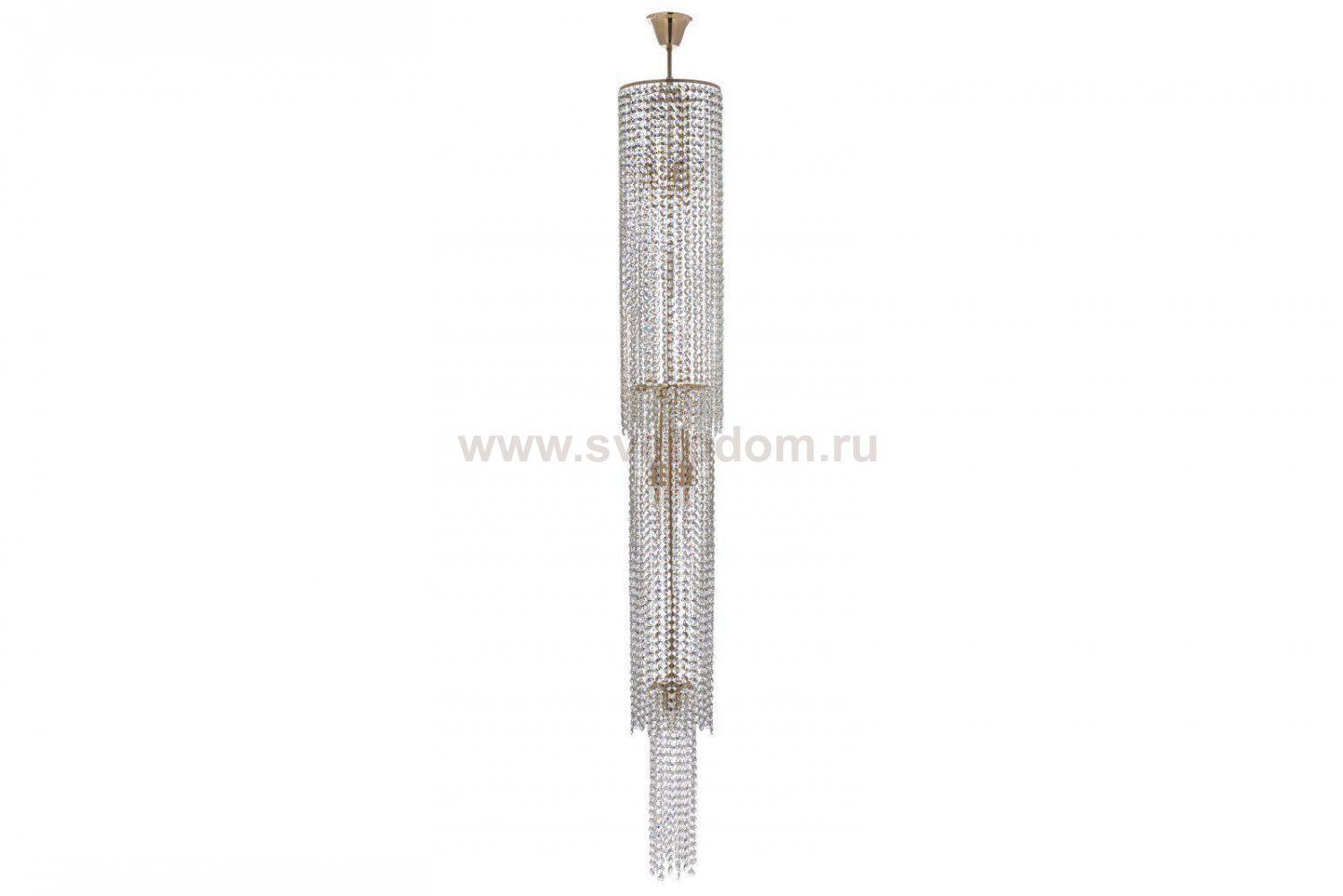 Подвесная хрустальная люстра Arti Lampadari Stella E 1.3.20.105 G