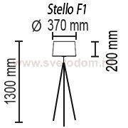 Напольный светильник Stello F1 10 01g