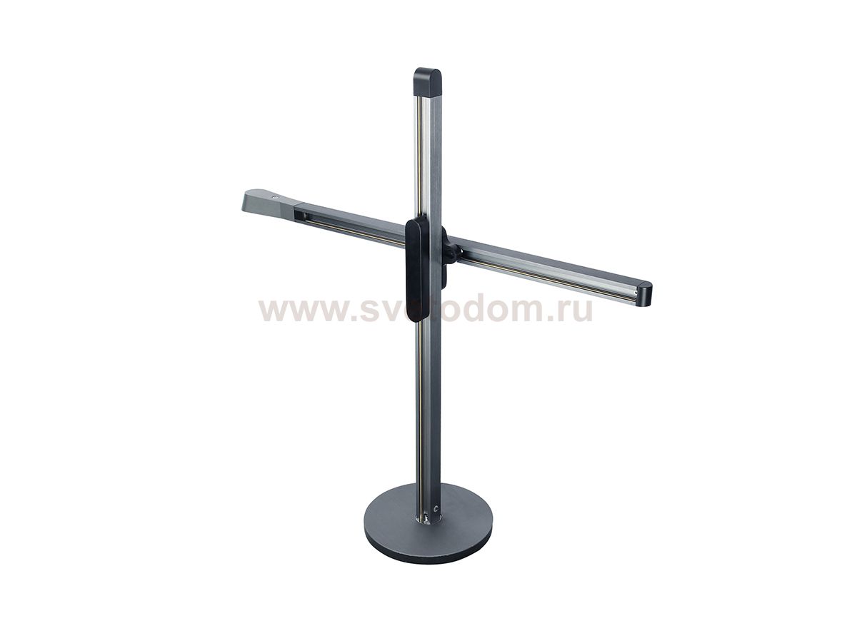 Donolux настольная лампа, 6 Ватт, 480 Lm, 3000К, черный анодированный алюминий, сенсорный выключател