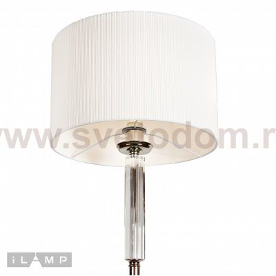 Настольная лампа iLamp Alexa T2404-1 Nickel