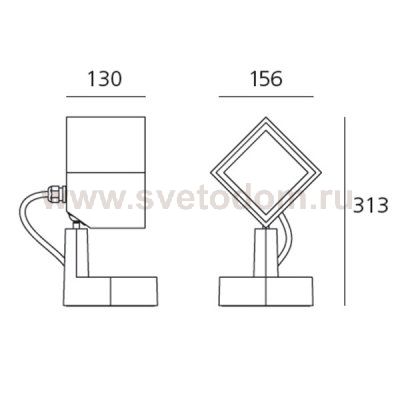 Фасадная подсветка Artemide T4188ELN00 Epulo