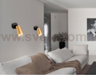 Накладной поворотный спот со сменной лампой GU10 Ambrella TA13135 TA