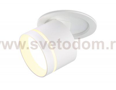 Встраиваемый поворотный точечный светильник GX53 Ambrella TA1431 TA