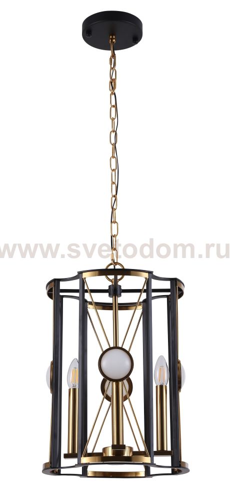 Светильник подвесной Crystal Lux TANDEM SP4 D410 GOLD (3151/204)