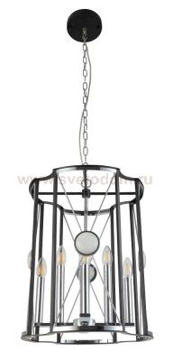 Светильник подвесной Crystal Lux TANDEM SP8 D490 CHROME (3150/208)