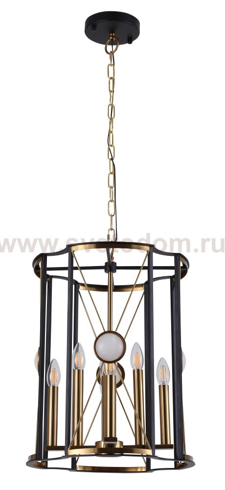 Светильник подвесной Crystal Lux TANDEM SP8 D490 GOLD (3151/208)
