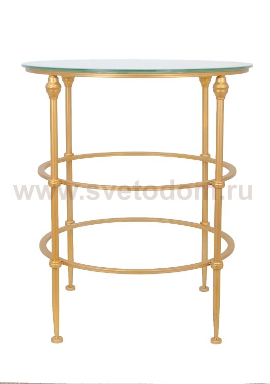 Журнальный столик Lekan MAK interior TB-036 Золотой