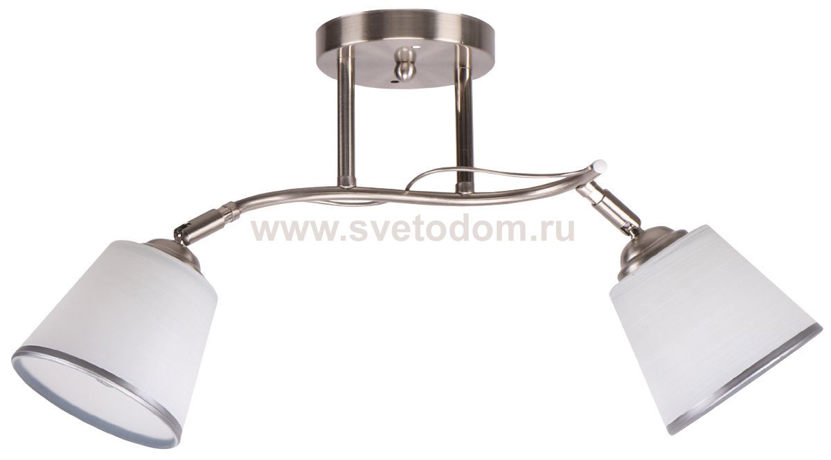 Люстра Gera 2xE27x60Вт никель TC-996-201