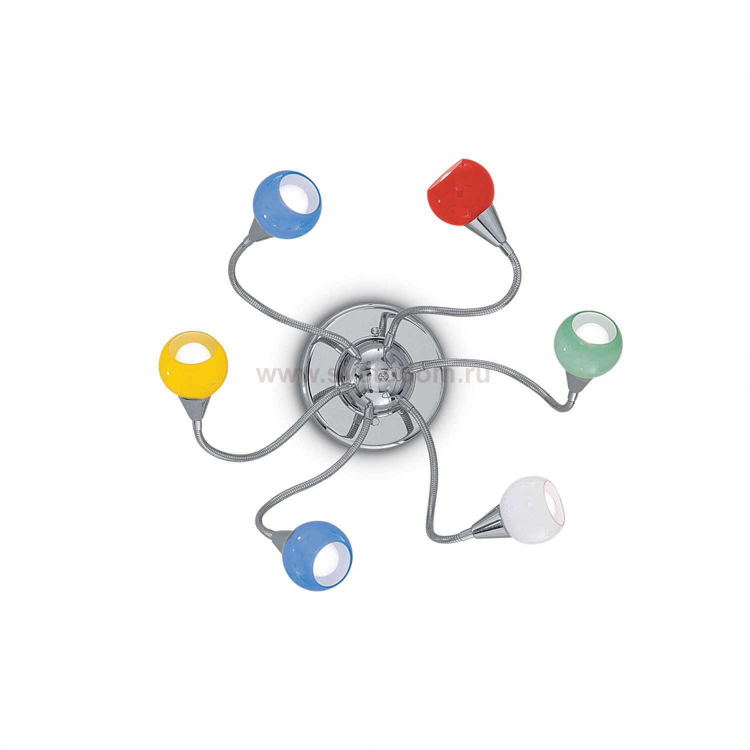 Люстра Ideal lux TENDER PL6 COLOR (6550)