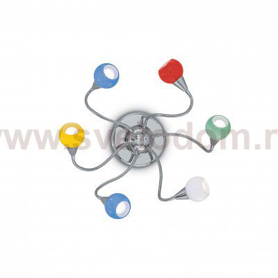 Люстра Ideal lux TENDER PL6 COLOR (6550)