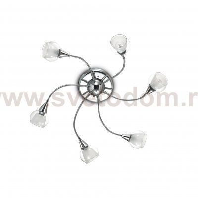 Люстра Ideal lux TENDER PL6 TRASPARENTE (28699)