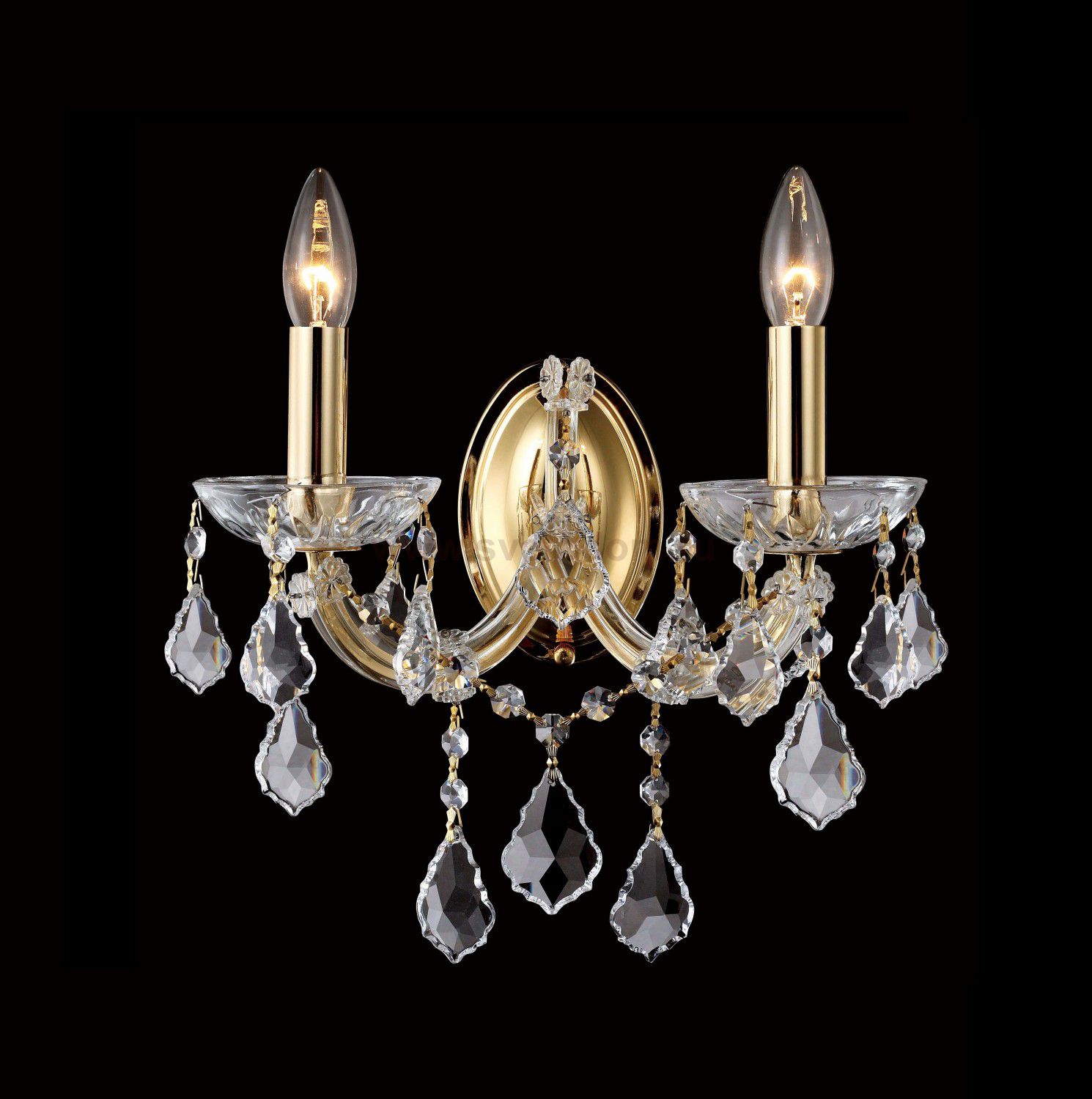 Светильник бра Crystal Lux TESORO AP2 (3190/402)