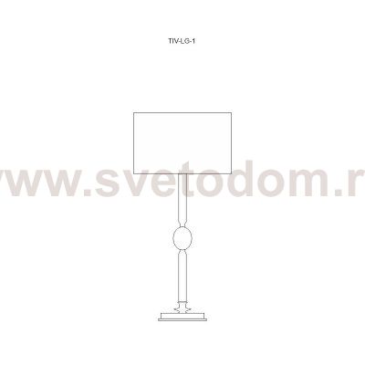 Настольная лампа KUTEK MOOD TIVOLI TIV-LG-1 (N) 