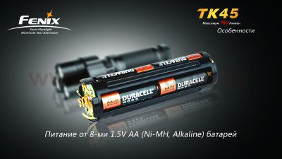 Фонарь Fenix TK45