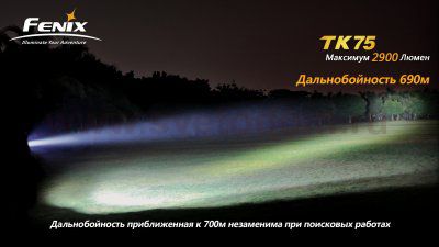 Фонарь Fenix TK75 XM-L2 U2