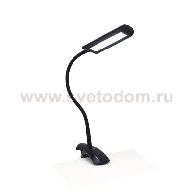 Настольный LED светильник с прищепкой Artstyle TL-315B, черный