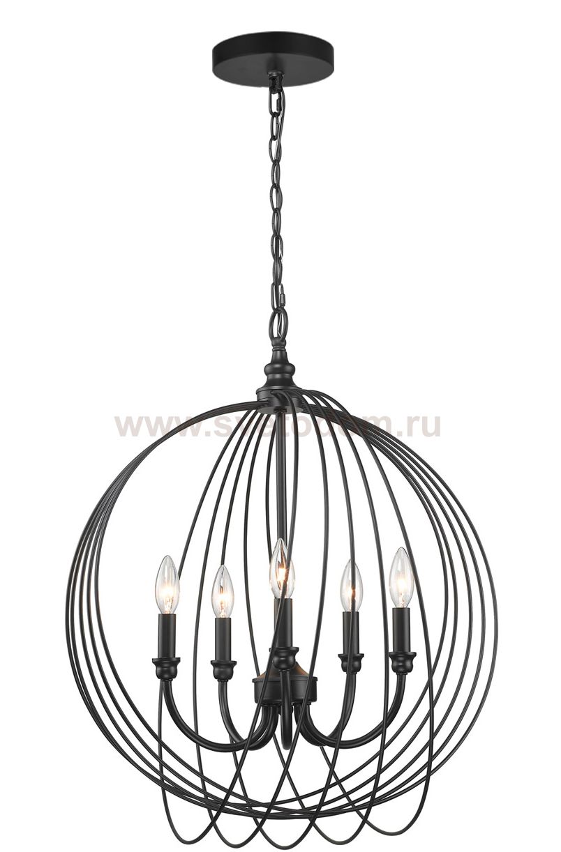 Люстра подвесная Dina TL1185H-05BK Toplight