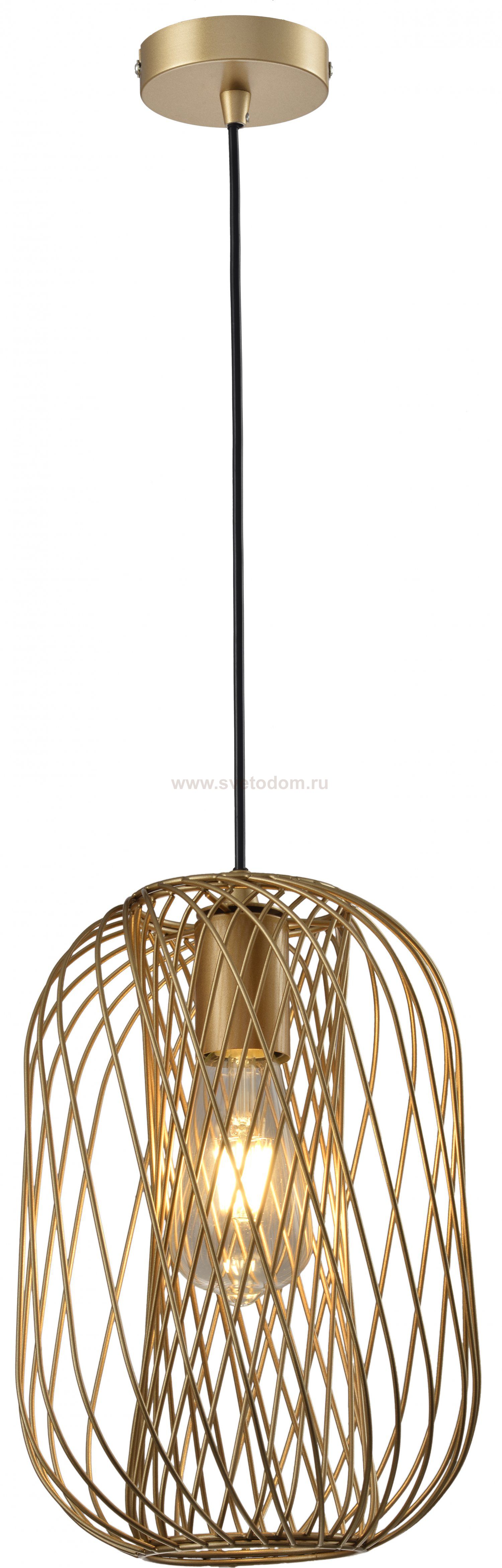 Светильник подвесной Debra TL1189H-01GD Toplight