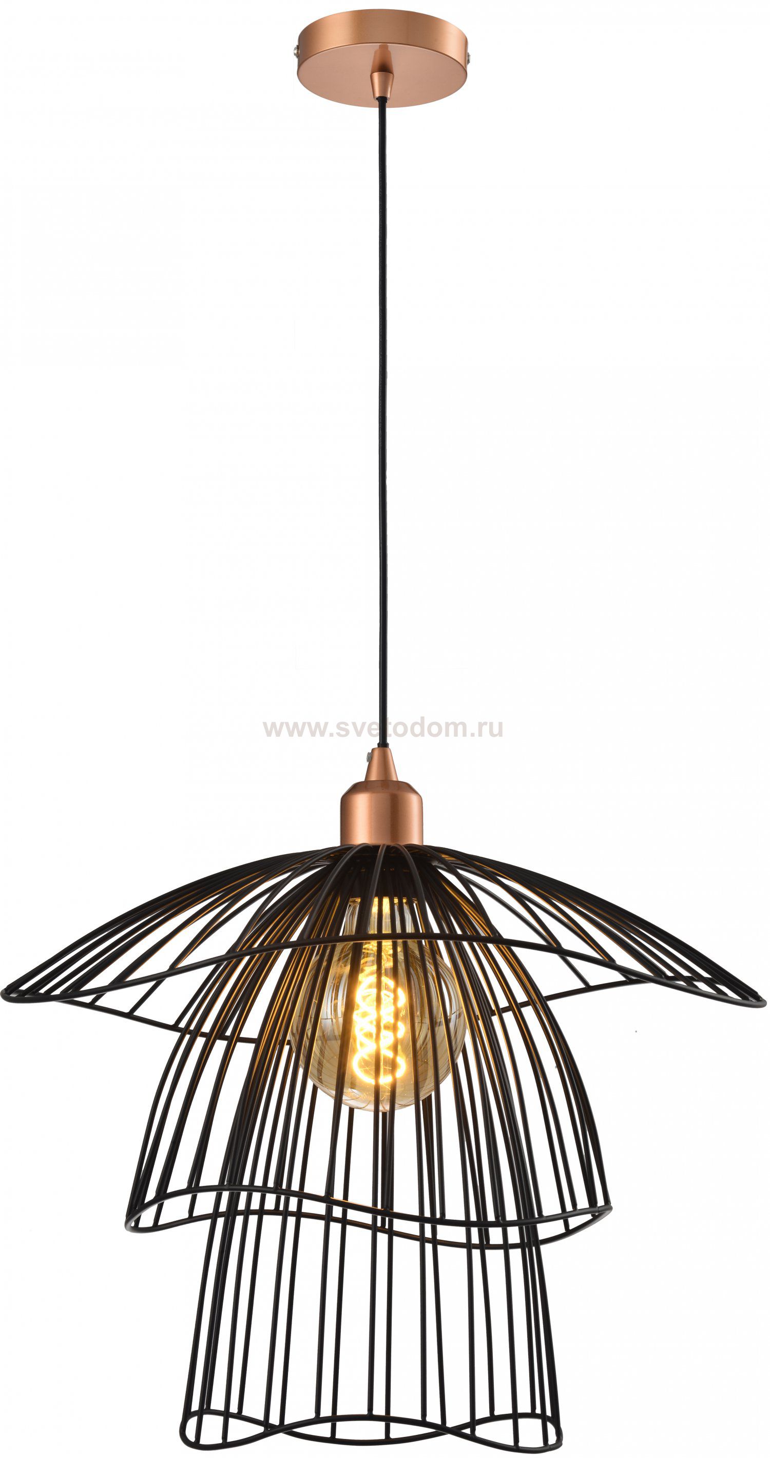 Светильник подвесной Phebe TL1192H-01BK Toplight
