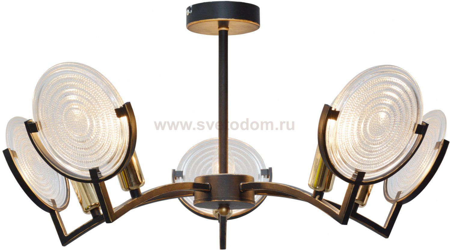 Люстра потолочная Roxana TL1194X-05BK Toplight