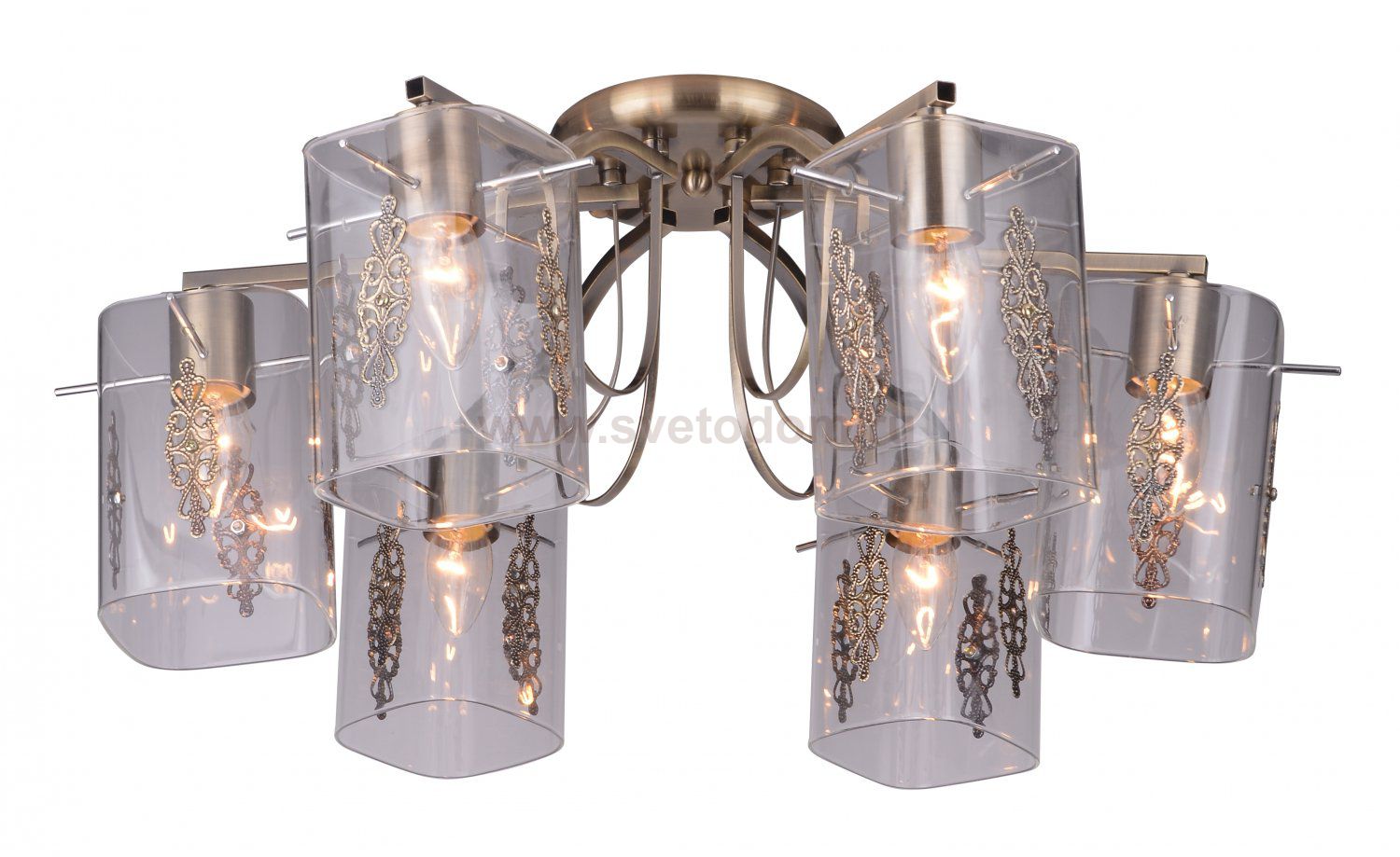 Люстра потолочная Rosaline TL3710X-06AB Toplight