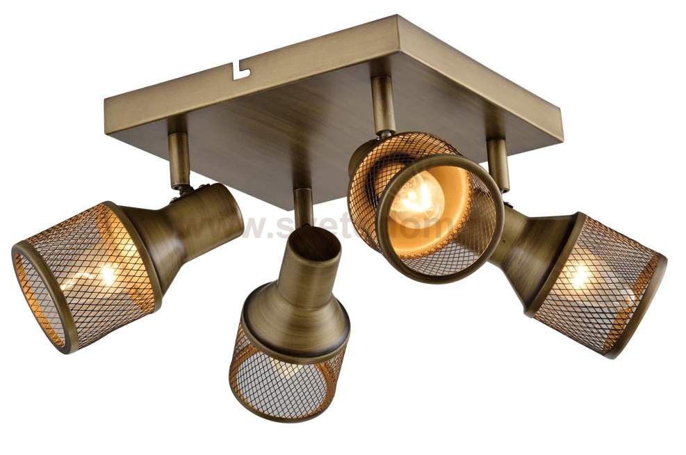 Светильник поворотный спот Silvia TL3750Y-04AB Toplight