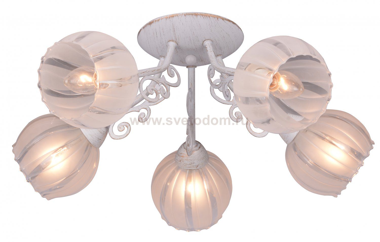 Люстра потолочная Megan TL3800X-05WG Toplight