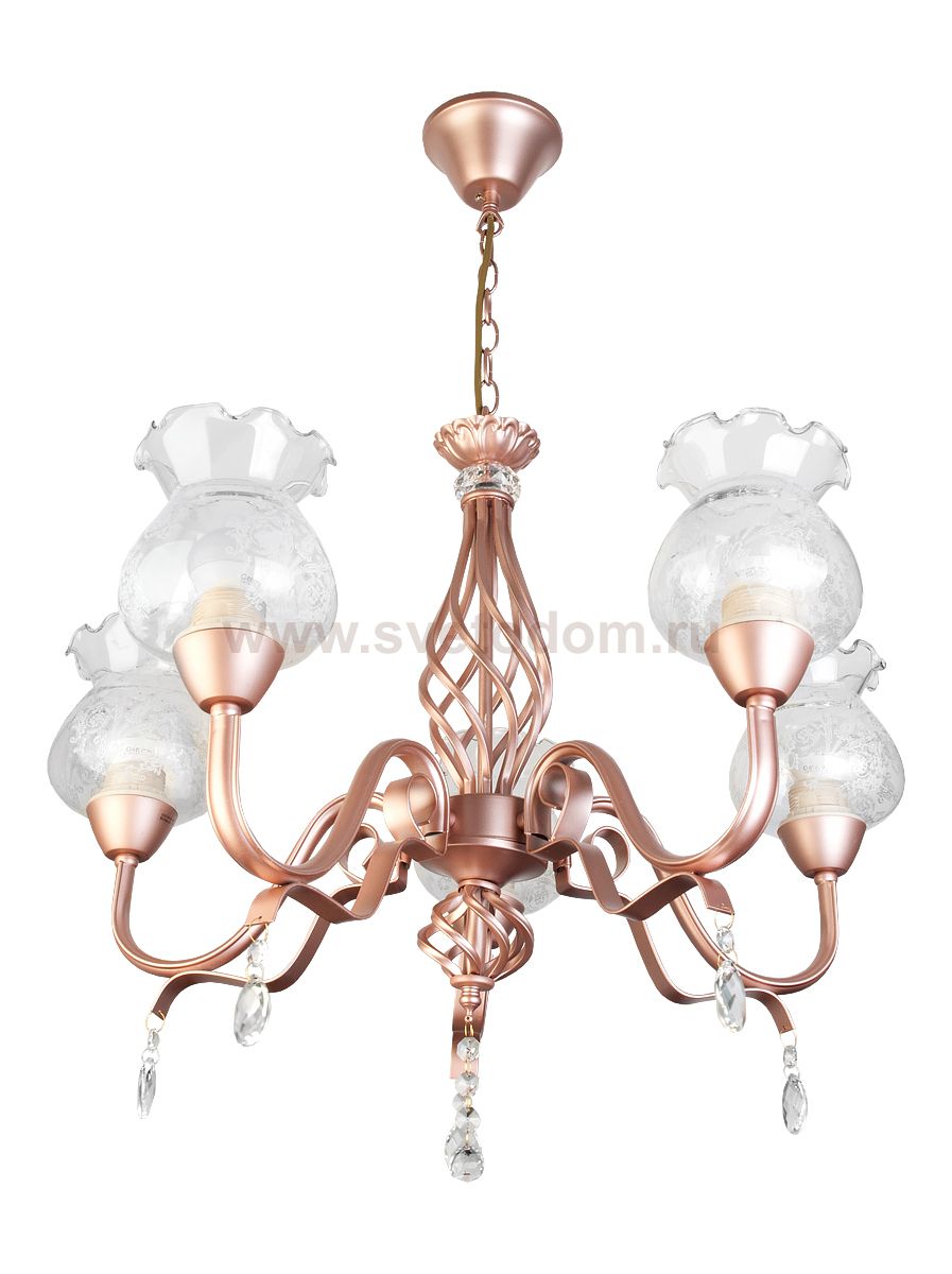 Люстра подвесная Kelli TL5680D-05PG Toplight