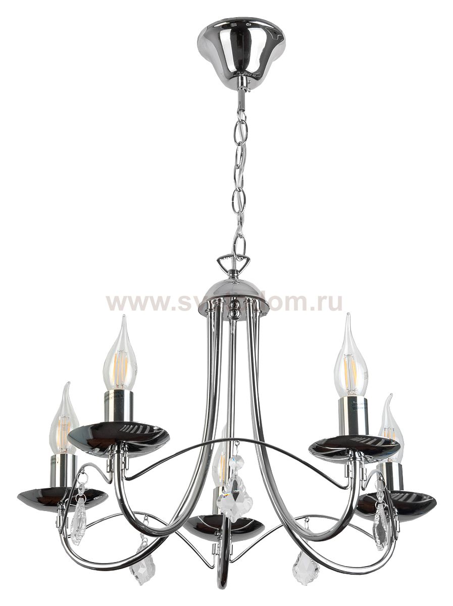 Люстра подвесная Lily TL6020D-05CH Toplight