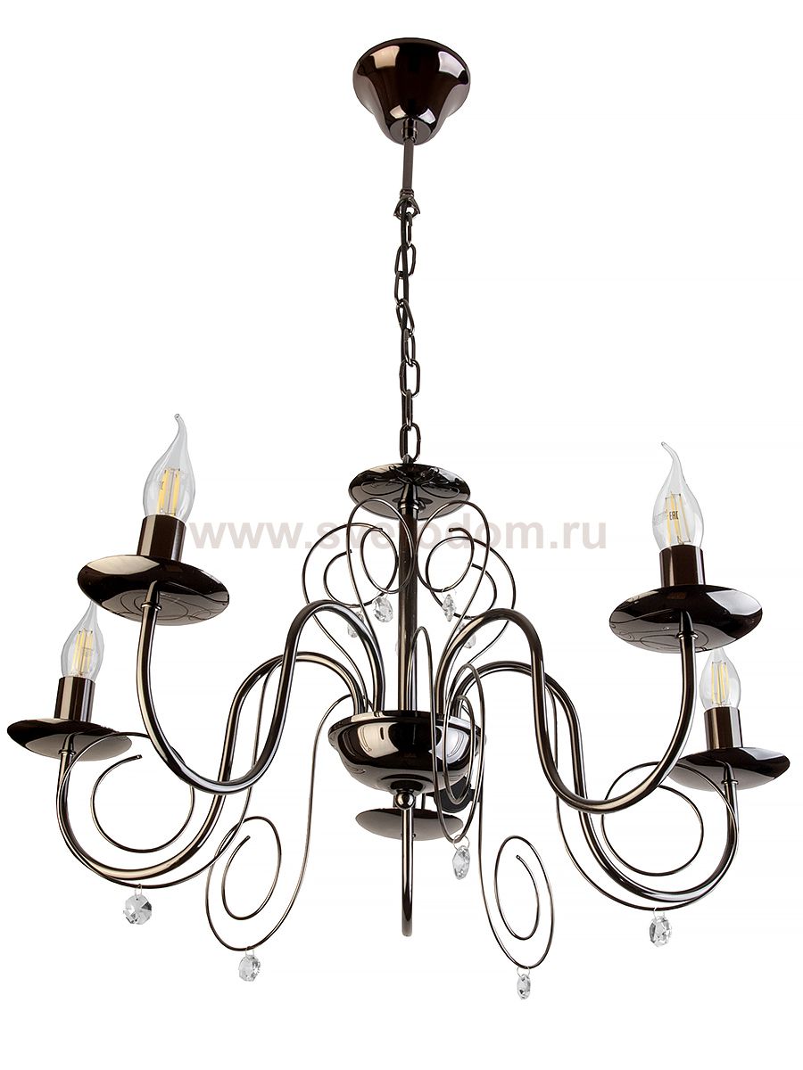 Люстра подвесная Sylvia TL6040D-05BC Toplight