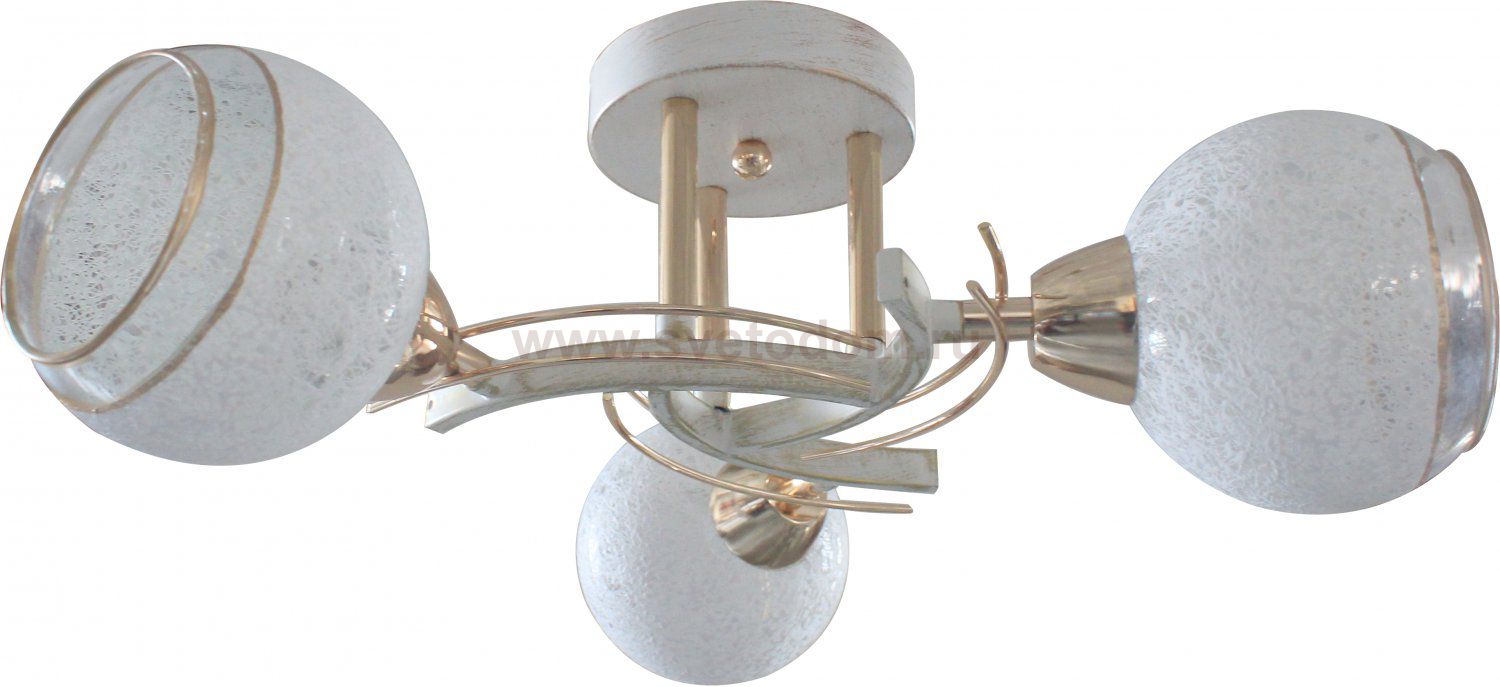 Люстра потолочная Leona TL7390X-03WG Toplight