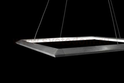 Люстра светодиодная серебристая 30Вт TLCU1-52-01/S/4000К Лючера