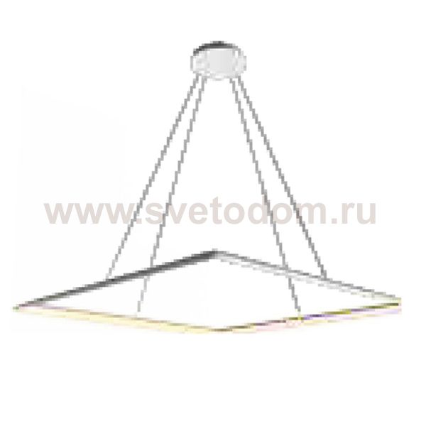 Люстра светодиодная белая TLCU1-52-01/W/4000К Лючера