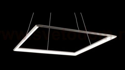 Люстра светодиодный черный квадрат TLCU1-52-01/B/4000К Лючера