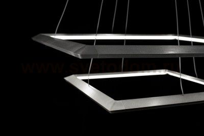 Люстра светодиодная серебро TLCU2-52/70-01/S/3000К Лючера