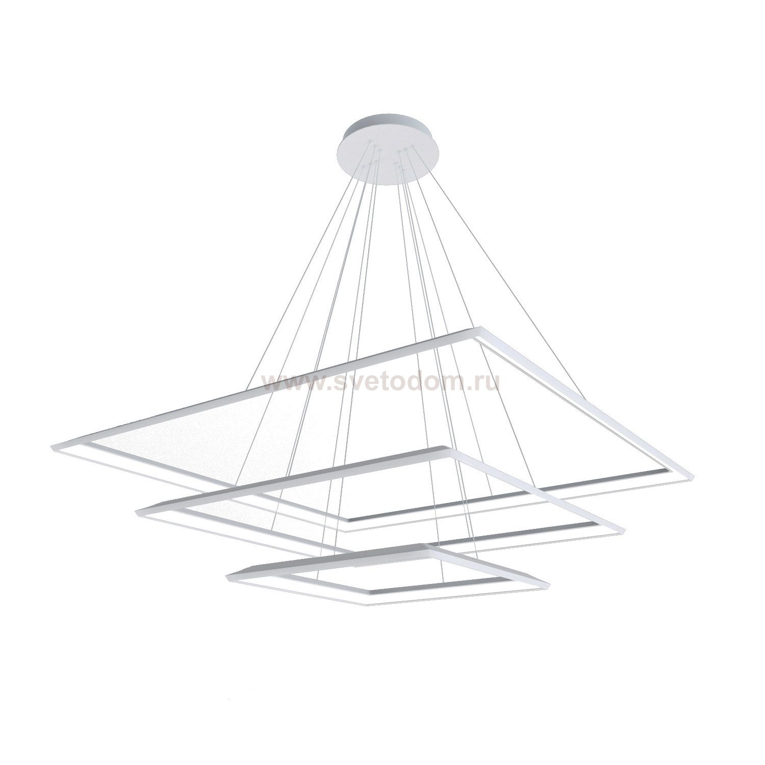 Люстра светодиодная TLCU3-34/52/70-01/W/4000К Лючера