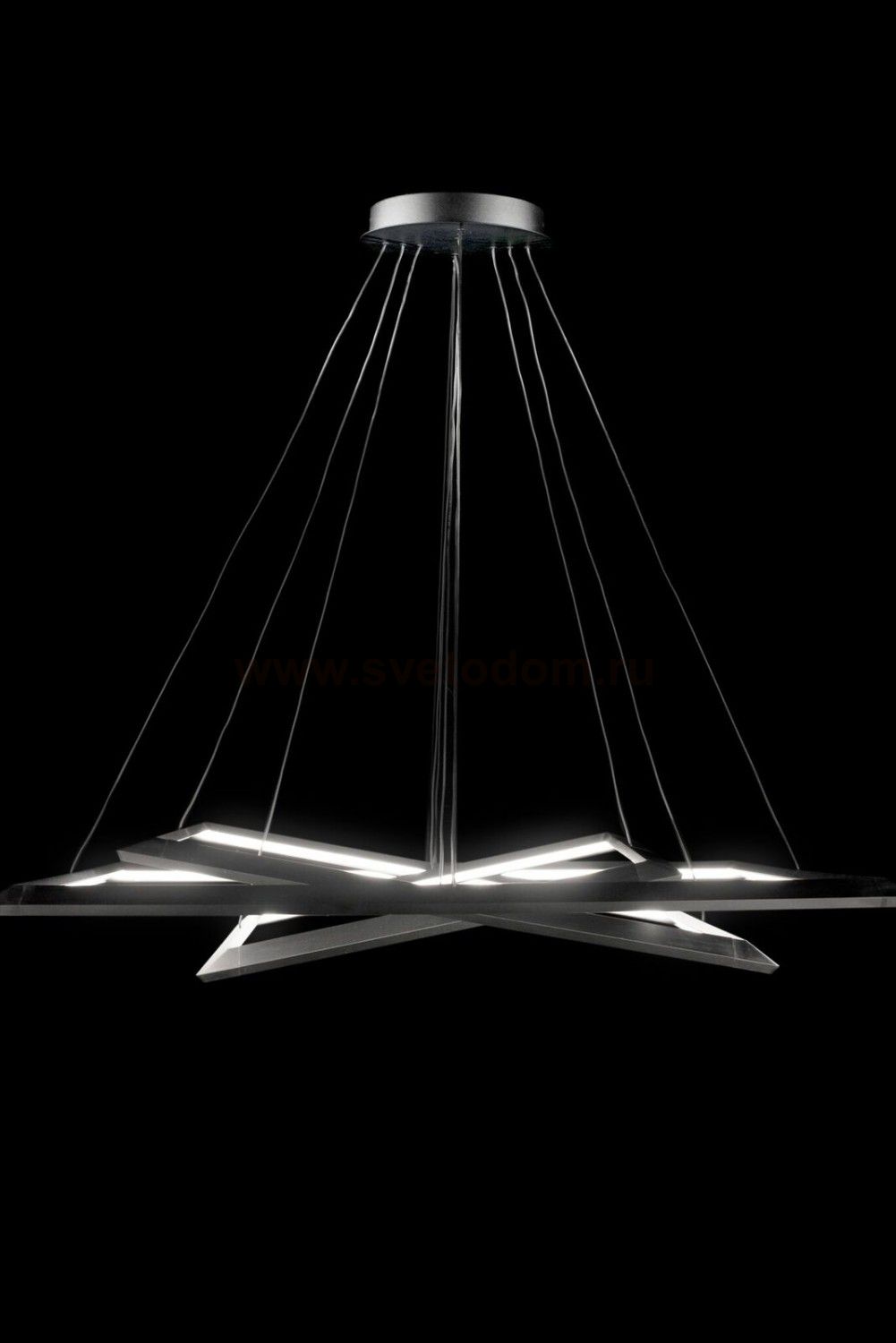 Люстра светодиодная TLCU3-34/52/70-01/B/3000К Лючера