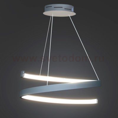 Люстра светодиодная серебристая TLES1-40-01/S/3000К Лючера