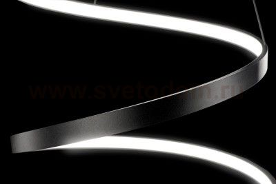 Люстра светодиодная черная TLES1-45-01/B/4000К Лючера