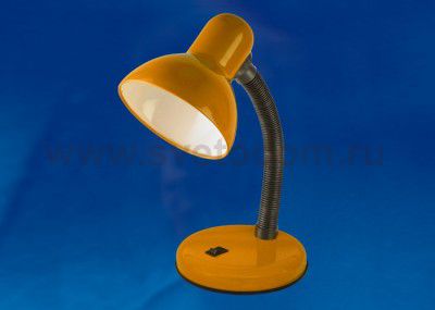 UNIEL TLI-224 Лампа настольная. Цоколь E27. Цвет оранжевый (яркий)