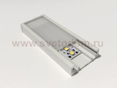 Светодиодный линейный светильник белый TLOL1-120-01/W/3000К Лючера