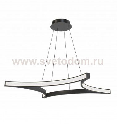 Люстра светодиодная черная TLRO1-70-01/B/3000К Лючера
