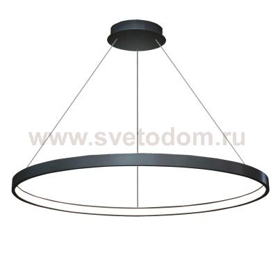 Люстра кольцо черное TLRU1-70-01/B/3000К Лючера
